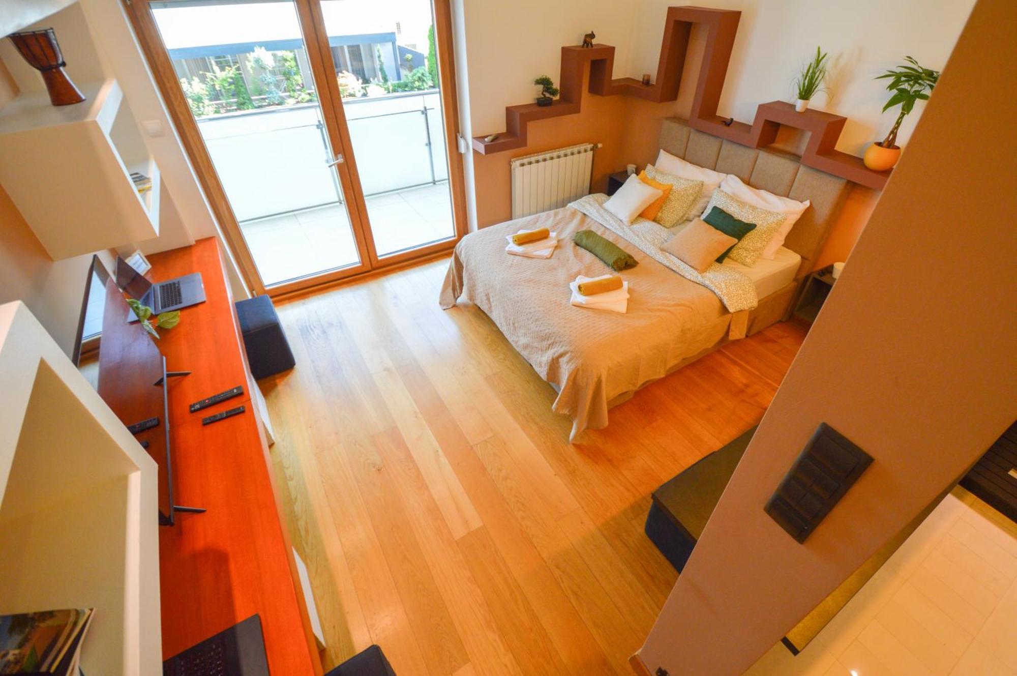 נובי סאד Spacious Studio Park City מראה חיצוני תמונה